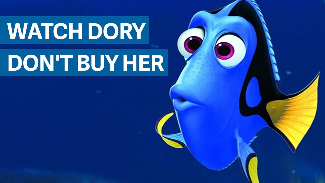 Watch Dory, don't buy her