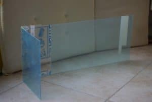 Snelstromende rivieren aquarium met achterwand van lavasteen 4 De plexiglas mal