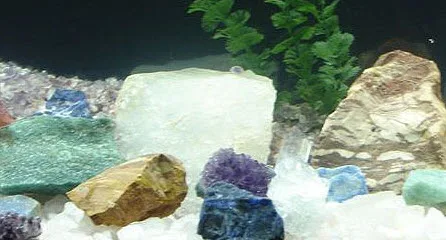 Crystals and Minerals are Safe in the Aquarium
