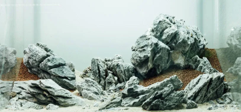 Seiryu Limestone Rock which also bubbles with acid