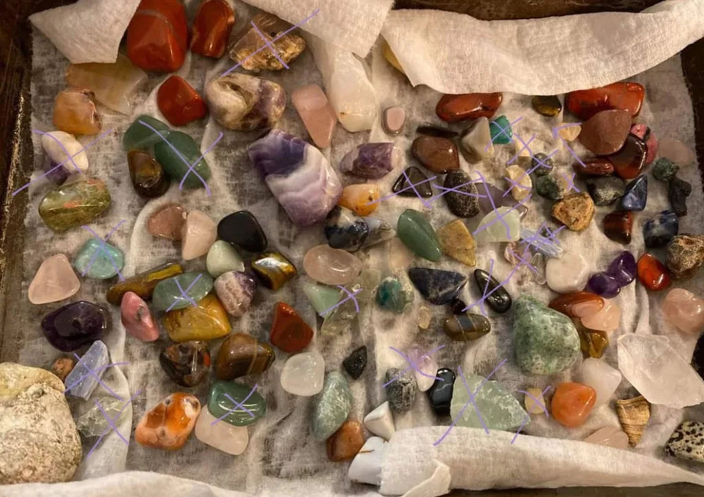 Tumble stones